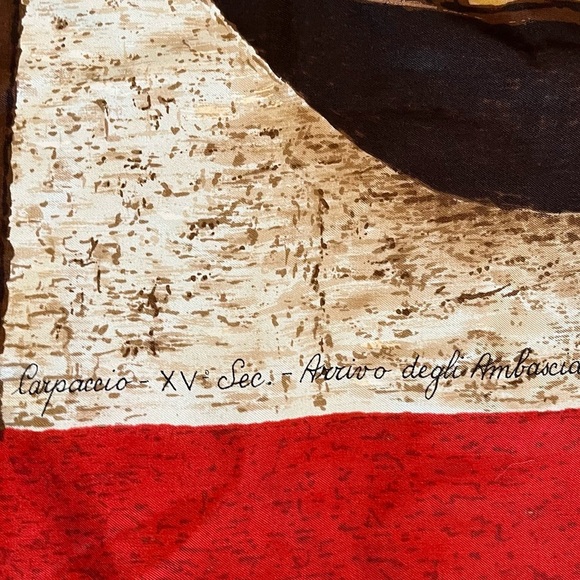 Vintage Toninilli - MILANO image scarf wrap. Unique design. - Picture 3 of 7